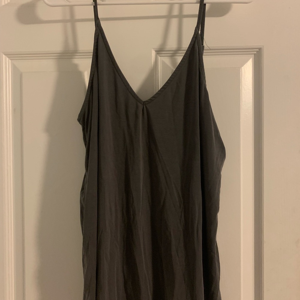 Black and grey tank tops